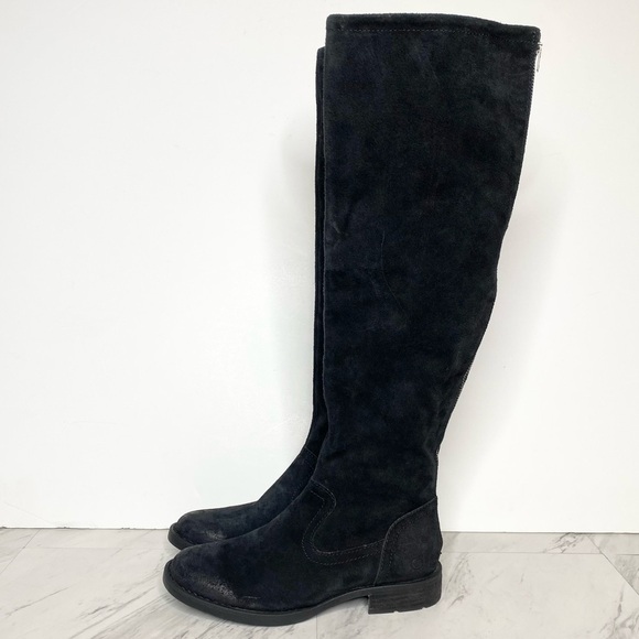Born Borman Distressed Suede Tall Boot 6M - Picture 1 of 15